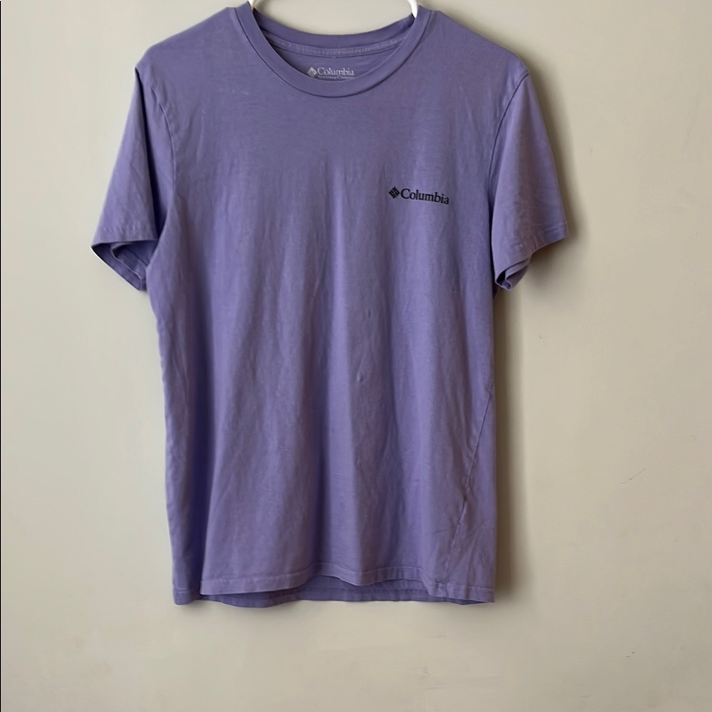 Columbia Men's Purple Short Sleeve Tee